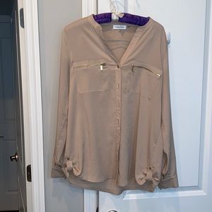 Calvin Klein Button Long Sleeve Shirt